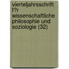 Vierteljahrsschrift F?R Wissenschaftliche Philosophie Und Soziologie (32) door Richard Heinrich Ludwig Avenarius