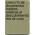 Colecci?N De Documentos Ineditos Relativos Al Descubrimiento; Isla De Cuba