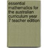 Essential Mathematics For The Australian Curriculum Year 7 Teacher Edition