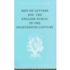 Men Of Letters And The English Public In The Eighteenth Century, 1660-1744 by Alexandre Beljame