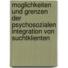 Moglichkeiten Und Grenzen Der Psychosozialen Integration Von Suchtklienten by Meike Sille