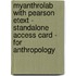 Myanthrolab With Pearson Etext - Standalone Access Card - For Anthropology