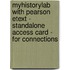 Myhistorylab With Pearson Etext - Standalone Access Card - For Connections