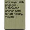 New Myartslab Pegagus - Standalone Access Card - For Art History, Volume 1 door Michael Cothren