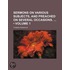Sermons On Various Subjects, And Preached On Several Occasions. (Volume 1)