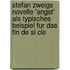 Stefan Zweigs Novelle 'Angst' Als Typisches Beispiel Fur Das Fin De Si Cle
