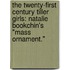 The Twenty-First Century Tiller Girls: Natalie Bookchin's "Mass Ornament."