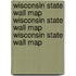 Wisconsin State Wall Map Wisconsin State Wall Map Wisconsin State Wall Map