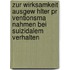 Zur Wirksamkeit Ausgew Hlter Pr Ventionsma Nahmen Bei Suizidalem Verhalten