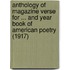 Anthology Of Magazine Verse For ... And Year Book Of American Poetry (1917)