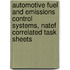 Automotive Fuel And Emissions Control Systems, Natef Correlated Task Sheets