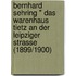 Bernhard Sehring " Das Warenhaus Tietz An Der Leipziger Strasse (1899/1900)