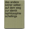 Das Andere Seiner Selbst - Auf Dem Weg Zur Identit Tsphilosophie Schellings by Timo Nitz