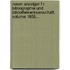 Neuer Anzeiger F R Bibliographie Und Bibliothekwissenschaft, Volume 1856...