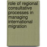 Role Of Regional Consultative Processes In Managing International Migration by International Organization for Migration