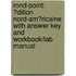 Rond-Point: ?Dition Nord-Am?Ricaine With Answer Key And Workbook/Lab Manual