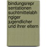 Bindungsrepr Sentationen Suchtmittelabh Ngiger Jugendlicher Und Ihrer Eltern by Ulrike Amann