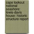 Cape Lookout National Seashore: Lewis-Davis House: Historic Structure Report