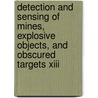 Detection And Sensing Of Mines, Explosive Objects, And Obscured Targets Xiii door Russell S. Harmon