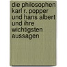 Die Philosophen Karl R. Popper Und Hans Albert Und Ihre Wichtigsten Aussagen by Michael Mehnert