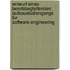 Entwurf Eines Berufsbegleitenden Aufbaustudiengangs Fur Software-Engineering
