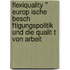 Flexiquality " Europ Ische Besch Ftigungspolitik Und Die Qualit T Von Arbeit