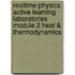 Realtime Physics Active Learning Laboratories Module 2 Heat & Thermodynamics