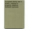 European Family Law In Action. Volume Iv - Property Relations Between Spouses by K. Boele-Woelki