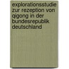 Explorationsstudie Zur Rezeption Von Qigong In Der Bundesrepublik Deutschland by Marlies Sonnentag