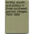 Fertility, Wealth, and Politics in Three Southwest German Villages, 1650-1900