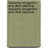 Heavenly Recognition And Other Sermons Heavenly Recognition And Other Sermons