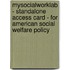 Mysocialworklab - Standalone Access Card - For American Social Welfare Policy