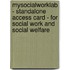 Mysocialworklab - Standalone Access Card - For Social Work And Social Welfare