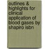Outlines & Highlights For Clinical Application Of Blood Gases By Shapiro Isbn