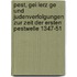 Pest, Gei Lerz Ge Und Judenverfolgungen Zur Zeit Der Ersten Pestwelle 1347-51