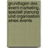 Grundlagen des Event-Marketing, speziell Planung und Organisation eines Events