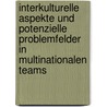Interkulturelle Aspekte Und Potenzielle Problemfelder In Multinationalen Teams by Nico Schuster