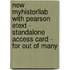 New Myhistorllab With Pearson Etext - Standalone Access Card - For Out Of Many
