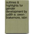 Outlines & Highlights For Gender Development By Judith E. Owen Blakemore, Isbn