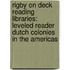 Rigby On Deck Reading Libraries: Leveled Reader Dutch Colonies In The Americas