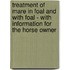 Treatment Of Mare In Foal And With Foal - With Information For The Horse Owner