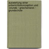 Auswertung Einer Unterrichtskonzeption Und -Stunde / Griechenland / Grundschule door Franziska Dedow