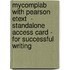 Mycomplab With Pearson Etext  - Standalone Access Card - For Successful Writing