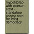 Mypoliscilab With Pearson Etext - Standalone Access Card - For Living Democracy