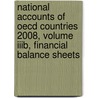 National Accounts Of Oecd Countries 2008, Volume Iiib, Financial Balance Sheets by Publishing Oecd Publishing