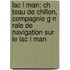 Lac L Man: Ch Teau De Chillon, Compagnie G N Rale De Navigation Sur Le Lac L Man
