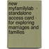 New Myfamilylab  - Standalone Access Card - For Exploring Marriages And Families