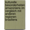 Kulturelle Besonderheiten Amazoniens Im Vergleich Mit Anderen Regionen Brasiliens by Anja Nikodem