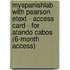 Myspanishlab With Pearson Etext - Access Card - For Atando Cabos (6-Month Access)