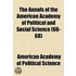 The Annals Of The American Academy Of Political And Social Science (Volume 66-68)